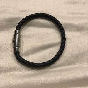 Black Ferragamo bracelet